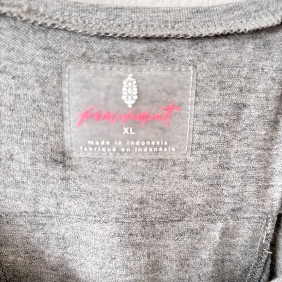 Free People Movement Hot Shot Onesie in Heather Gray - Picture 12 of 12